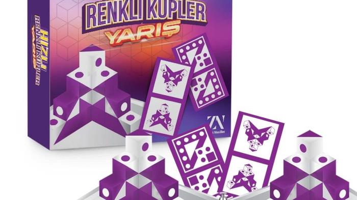 Hızlı Renkli Küpler YARIŞ